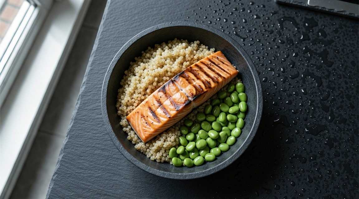Quinoa-Lachs Vitality Bowl